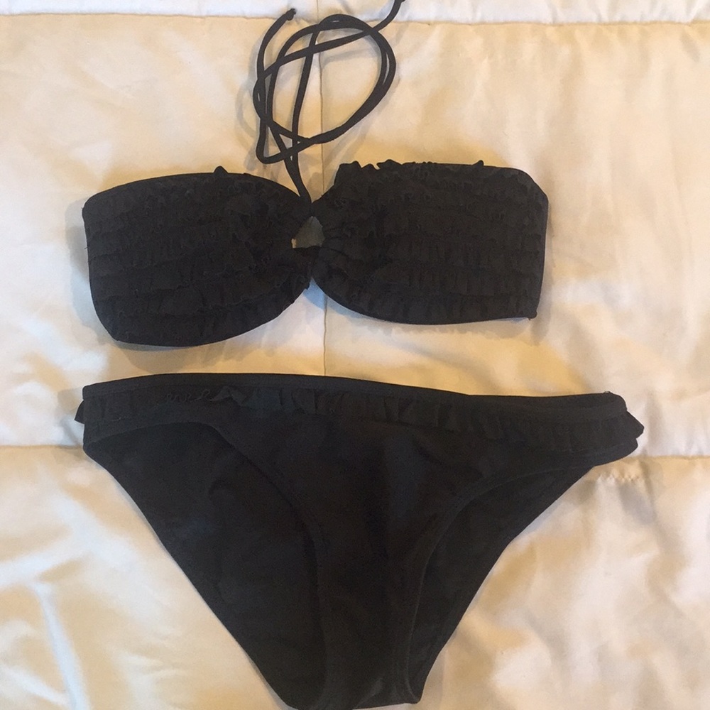 Black bikinis